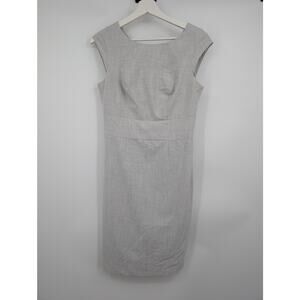 The Limited Light Gray Pencil Dress Women's 4 Career Office Closet Staple